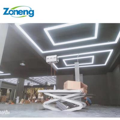 China Seamless And Easy Installation Factory Outlet Car Showroom Repair Shop Led Lighting Rectangular Ceiling Garage Light for sale