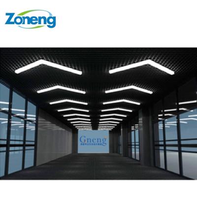 China 2021 Hot Selling Seamless and Easy Installation High End Car Store Venue Wide Arrow Shape Led Ceiling Aisle Light for sale