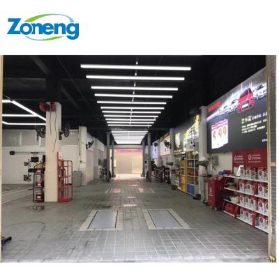 China Professional Manufacturer Seamless and Easy Installation Ceiling Led Tube Lights Car Shop Movie Shop Aisle Lights for sale