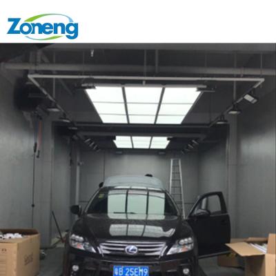 China Brand New Seamless and Easy Installation Fashion Car Repair Maintenance Shop Ceiling Led Panel Light Rectangular for sale