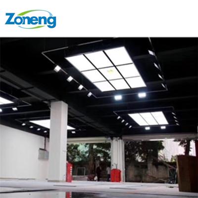 China Seamless And Easy Installation Factory Price Car Repair Maintenance Shop Ceiling Led Panel Light Rectangular for sale