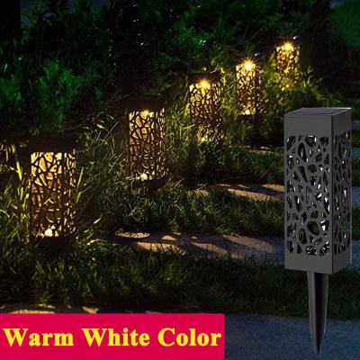 China Front Gate Pathway Waterproof LED Solar Plug-in Lights Garden Lawn Light Garden Decoration Cavity Lawn Outdoor Landscape Lamp for sale