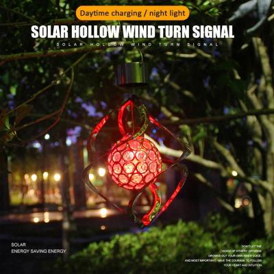 China Solar Power Solar Light Outdoor Lamp Wind Sports Stadiums LED Garden Wind Bell Hanging Lights for Camping Tent Decoration Lighting 7 for sale