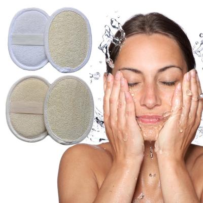 China Natural Body Loofah Sponge Bath Rub Makeup Remover Bath Rub Slices for sale