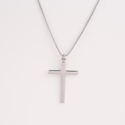 China High Quality Classic Christian Pendant Necklace Eco-friendly Hot Sale Fashion Silver Cross Pendant for sale