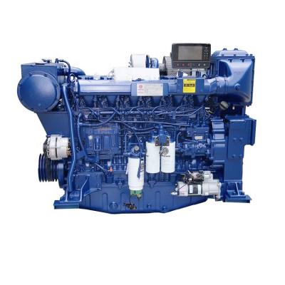 China Weichai 550hp boat water-cooled engine WP13C550-21E121 weichai diesel marine engine for sale