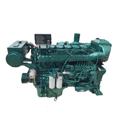 China Chinese boat brand inline 6 turbo 275kw 1500rpm cylinder 4stroke diesel marine engine for boat Sinotruk D1242DC01A for sale