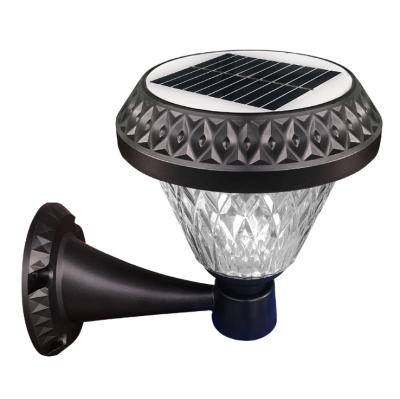 China Outdoor Wall Light Ip65 Led 5w Energy Saving Decorative Garden Hotop Solar Collector Wall Mounted Security for sale