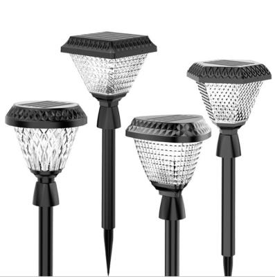 China Garden Hotop LED Solar Ground Lights Waterproof Underground Sensing Landscape Lights Solar Garden Light For Lawn Pathway for sale