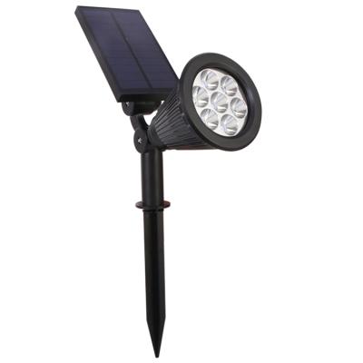 China Outdoor Garden New Product Waterproof Solar Landscape Spotlight Lighting for Yard Garden Pathway 7w for sale