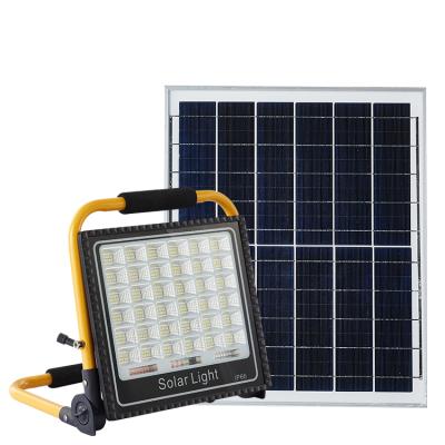 China Sports Stadiums Hotop 50w 100w 150w 200w Portable Hand Emergency Integrated All In One Led Solar Flood Light for sale