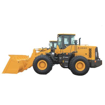 China Hotels High Quality Long Wheel Base Wheel Loader LG953 Mid Wheel Loader 5 Ton Front End Loader for sale