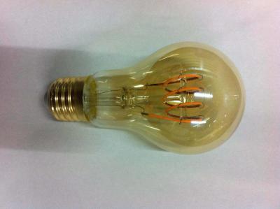 China High Performance Dimmable LED Edison Bulb 4W A60 2700K Small Sprial for sale