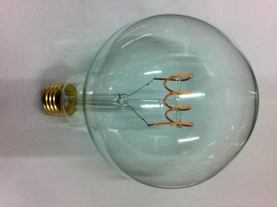 China Clear Or Amber G125 LED Edison Bulb Old Style Light Bulbs 210 Luminous for sale