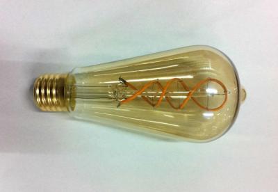 China CE / RoHs listed High Luminous LED Edison Bulb 5 Watt 240mm ST64-S for sale