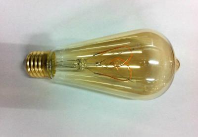 China High Lumen Energy Saving Edison Style Led Light Bulbs ST 64 Spiral Filament for sale