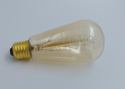 China El alto brillo el bulbo de lámpara de Edison de 100 vatios E27/E26 despeja de oro ambarino en venta