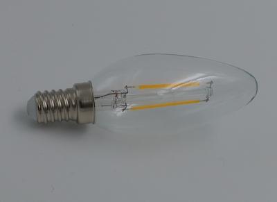 China 2 Watt C35 B22 / E14 LED Filament Light Bulb Environment Friendly for sale