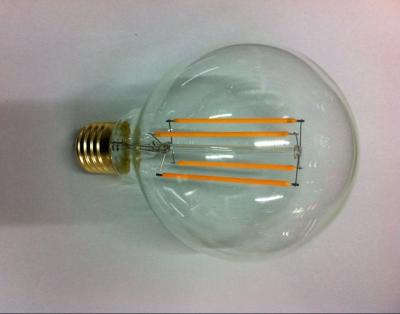 China Clear Gloden E27 LED Filament Bulb 360 Degree For Office Lighting for sale