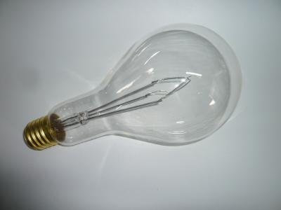 China 500W E40 Energy Efficient Incandescent Light Bulbs A130 27V Brass Base for sale