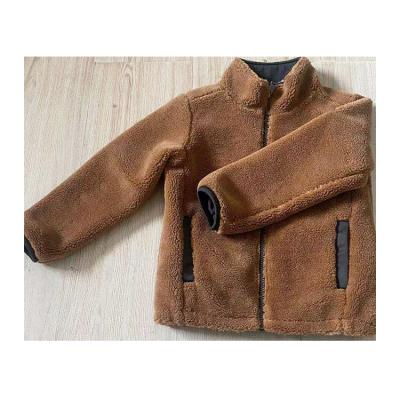 China Winter Brown Sherpa Suitable Kids Jacket Parride Quality Price Guarantee for sale