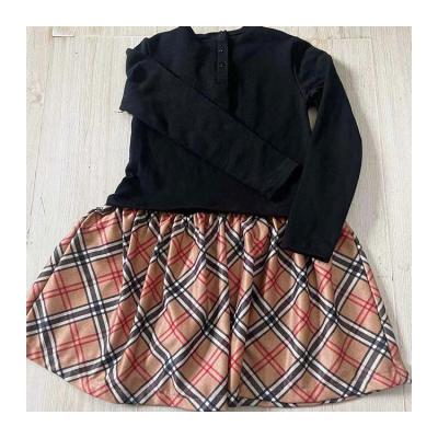 China Quality Guaranteed Unique 100% Cotton Girls Stylish Casual 100% Girls Skirt Set for sale