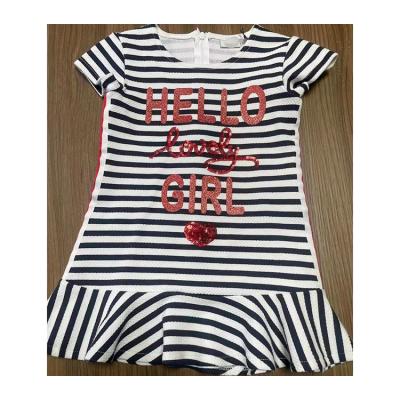 China New Type Breathable Cotton Polyester Designer Kids Clothes Girls Dress Tops for sale