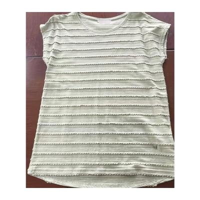 China Wholesale High Quality QUICK DRY Cotton Polyester Women Clothes Short Sleeve Tee for sale