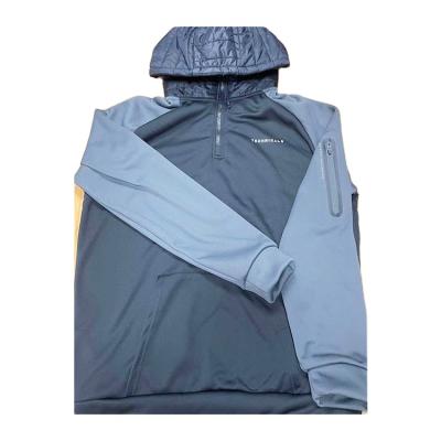 China Breathable Outdoor Half Zipper Hoodie Polyester Designers Sport Autumn Mens Clothes for sale