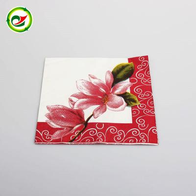 China Wholesale Customizable Tissue Paper Printed Quality Decoupage Cocktail Dinner Napkins for sale