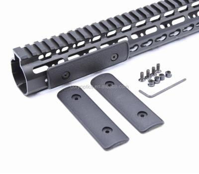 China Carbon Fiber Polymer Rail Cover for Bory-P57 mod KeyMod Handguard Mount Key Accessories (Black) for sale