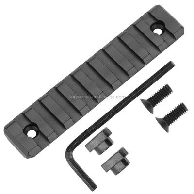 China 9 Slot MLOK Rail Section Picatinny Rail For MLOK Handguard Mount Rail Sytstem M-lok Rail BORY-MLOK9SLOT for sale