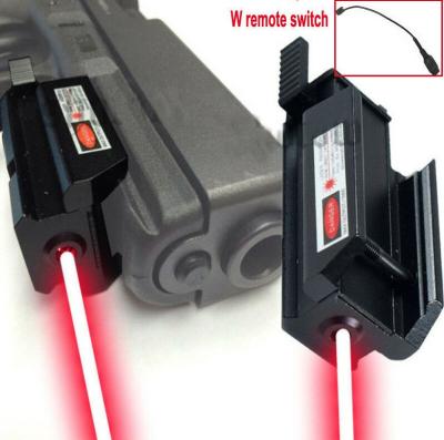 China Aluminum Alloy Dot Laser For Red Pistol /Glock17 19 20 21 22 23 30 31 32 With Remote Switch Red Laser Sight for sale