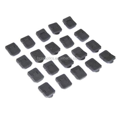 China FDE KeyMod Rubber Hand Protector Square Cover (20 Packs), Left/Right, Black, One Size for sale