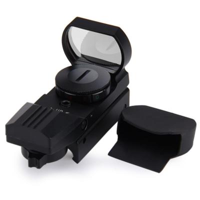 China Shock Proof Hunting Optics Holographic Dot Gun Sight Scope Open Red Green Reflex Sight For 20mm Rail for sale