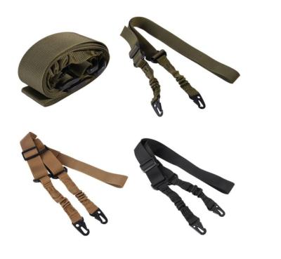 China Nylon Ar15 Hunting Tactical Adjustable Two Point Multifunctional Military Sling for sale