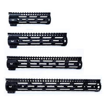 China Lightweight Tactical Hunting Aluminum M-Lok 7 9 12 15 Inch Mlok Handguard Rail For AR15 M4 Rifle for sale