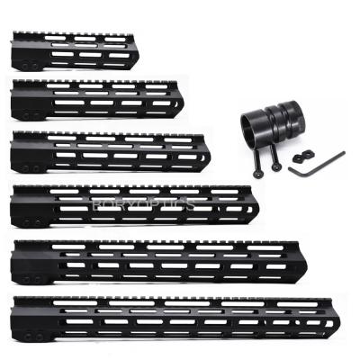 China 7 9 10 12 13.5 15 Inch AR-15 M-Lok Free Float Handguard Mlok Handguard Hot Selling Lightweight Rail for sale