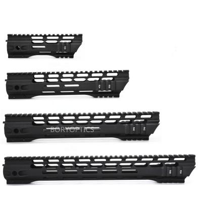 China Light Weight 7 BORY OPTICS 10 12 15 Inch M16 M4 AR-15 AR 15 M-LOK Mlok M LOK Hand Guard AR15 Handguard 10 12 15 Inch Rail Barrel Free Nut 7 Inch for sale