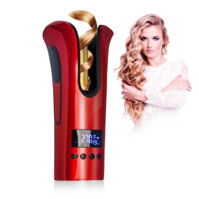 China Professional Rotating Curl Hair Mark Dual Tension Hair Curler 2 Direction Auto Rotating Hair Curling Iron Anti-scald for sale