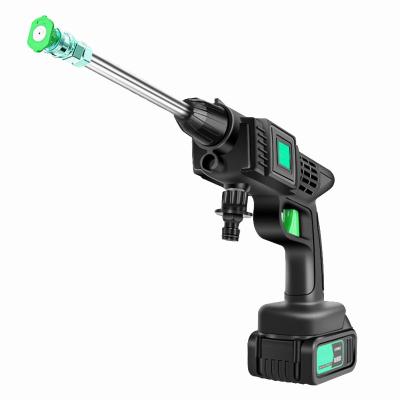 China ABS+alloy Automatic Washer Portable Pressure Washer Machine Auto Cordless Car Wash Cordless Foam Gun 24v48v for sale