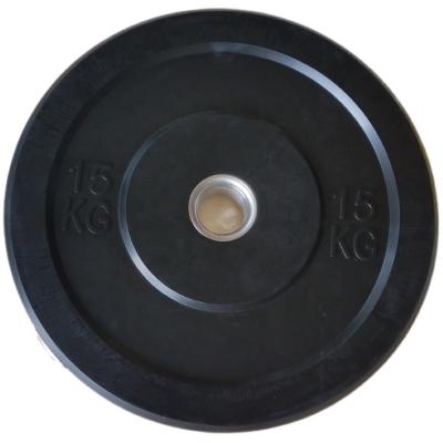 China Durable Weight Lifting Plates Cross Fitness Training Rubber Bumper Plates for sale