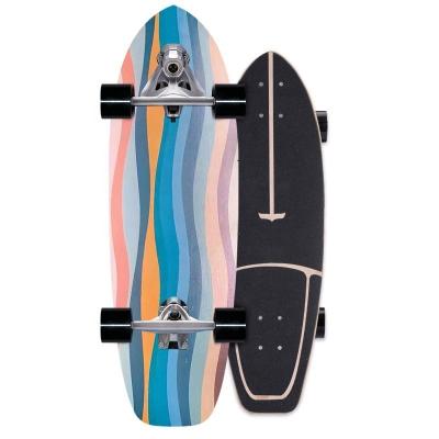 China Custom Carver Surfskate Land Skater Professional Hot Selling Surfskates Wooden Surfboard for sale