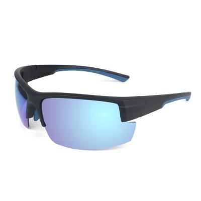 China 2021 Fashion Men Women Sports Eyewear Polycarbonate Outdoor Sports Anti-fog Sunglasses for sale