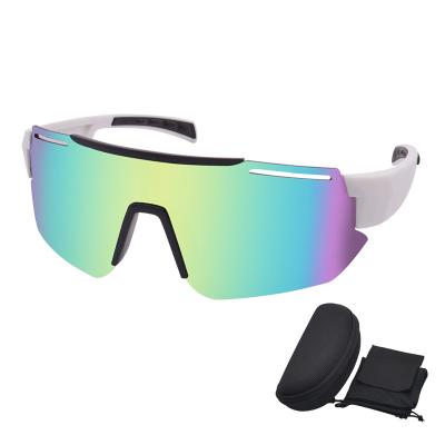 China 9031 2021 Factory OEM Customs Outdoor Sports Anti Fog Running Eyewear Golfs Driving Prescription tr90 Sunglasses Cycling Glasses for sale