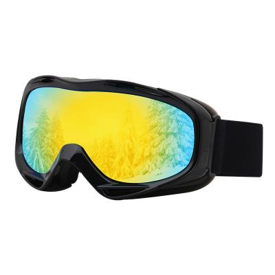 China New style youth winter double-layer anti-snow high hardness 7029 UV anti-fog equipment sports ski glasses for unisex for sale