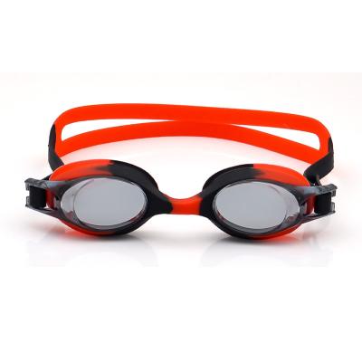 China Factory Wholesale 1003 Kids Anti-fog Swimming Glass Silicone Hd Waterproof Plated Anti-fog Goggles for sale