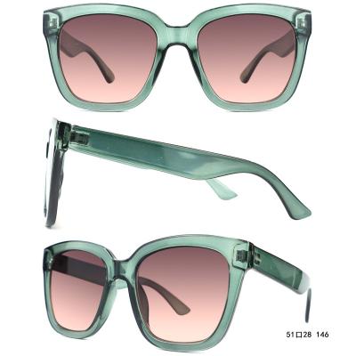 China Top Square High Definition Sun Glass Women Sunglasses Fashion Sunglasses New 2022 Fashion PC Sunglasses for sale