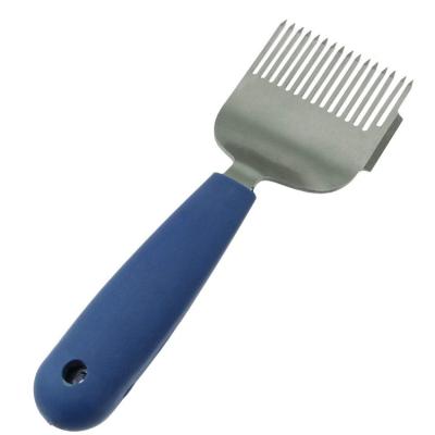 China Plastic Handle Honey Comb Fork Honey Scraper Uncapping Fork From Farms for sale