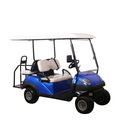 Chine Wholesale Chinese Golf Cart 2+2 Golf Battery Supplier 12V Electric Golf Cart LM-CX020TJ à vendre